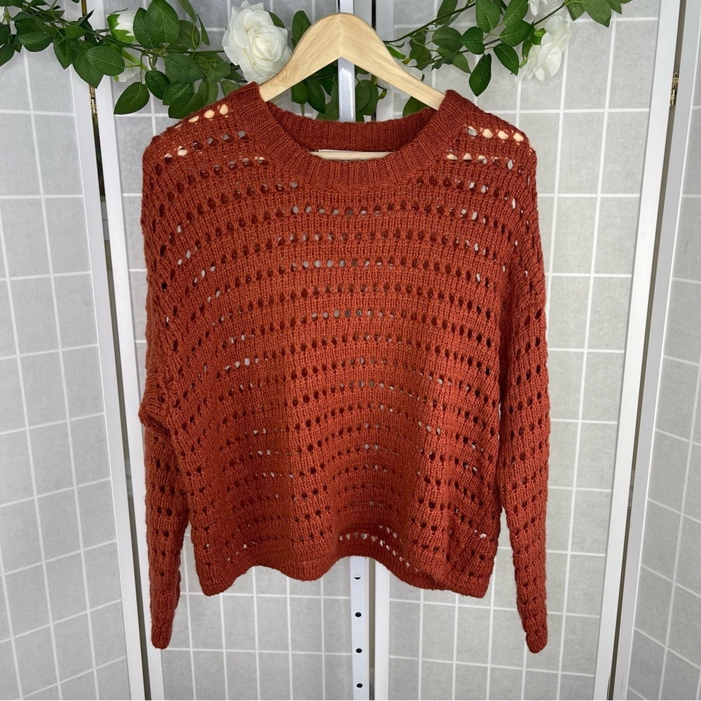 Rhapsody Women’s Knit Long Sleeves Sweater